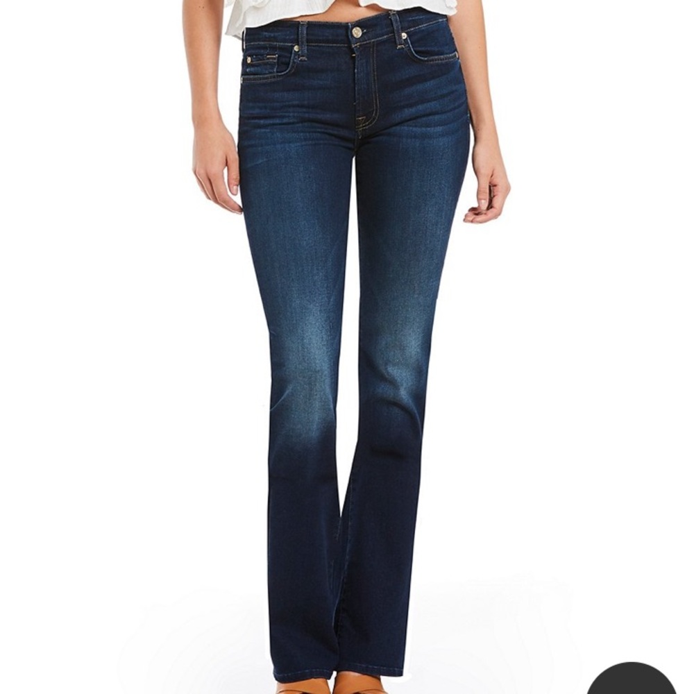 Joes Jeans Curvy Bootcut Fit Size W26 Blue Denim